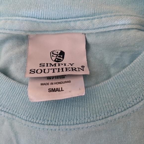 Simply Southern Turtle Ocean Conservation Long Sleeve Shirt S Small - Picture 6 of 7